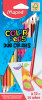 Maped Crayons bicolores COLORPEPS DUO, triangulaire, étui