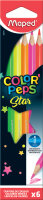 Maped Crayons de couleur COLORPEPS Fluo, étui...