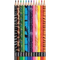 Maped Crayon de couleur triangulaire COLORPEPS Animals