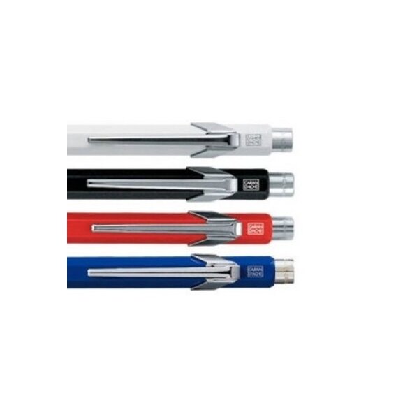 CARAN DACHE Kugelschreiber 849 Metall 849.260 rot,blau,schwarz oder weiss