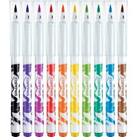Maped Feutre COLORPEPS Brush, étui en carton de 10