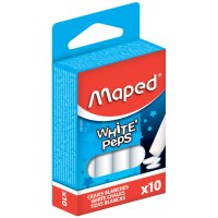 Maped Wandtafelkreide WHITEPEPS, rund, weiss