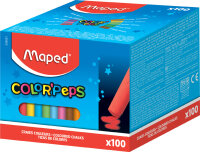 Maped Wandtafelkreide COLORPEPS, rund, farbig sortiert