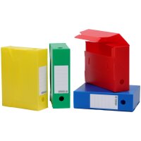 extendos Archivbox, PP, 100 mm, farbig sortiert
