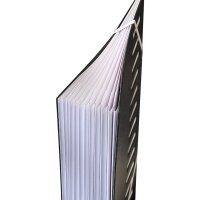 extendos Pultordner, DIN A4, 1-12, 12 Fächer, schwarz