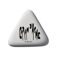 CARAN DACHE Radierer dreieckig 149.310 weiss 45x50x45mm