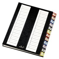 emey Pultordner Serie 11, DIN A4, 32 Fächer, bordeaux