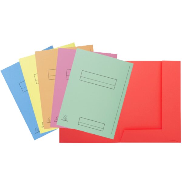 EXACOMPTA Aktendeckel SUPER 250, DIN A4, rosa