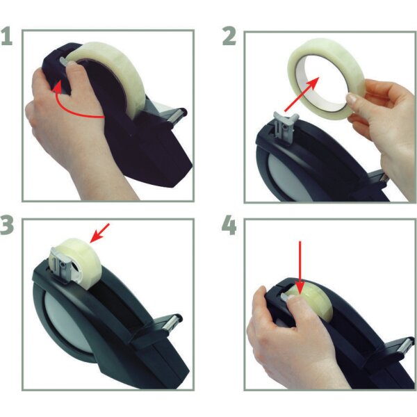 Maped Tischabroller Expert Compact Pro Green, schwarz grau