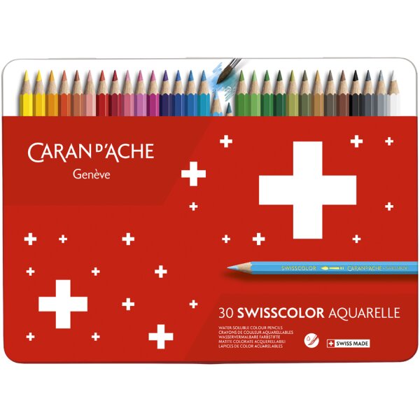 CARAN DACHE Crayons de couleur SWISSCOLOR Aquarelle
