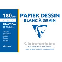 Clairefontaine Zeichenpapier "Blanc à...