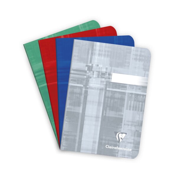 Clairefontaine Carnet piqûre, 90 x 140 mm, quadrillé 5/5