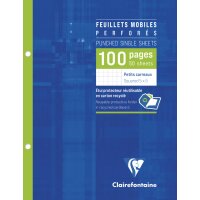 Clairefontaine Feuillets mobiles perforés, 170 x...