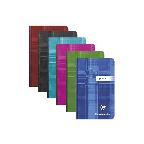 Clairefontaine Répertoire broché,110 x 170 mm, quadrillé 5x5