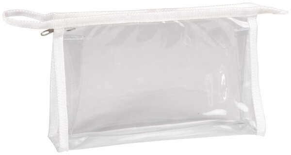 Clairefontaine Trousse rectangulaire, plastique, transparent