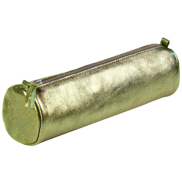 Clairefontaine Schlamper-Rolle CUIRISÉ, Leder, silber
