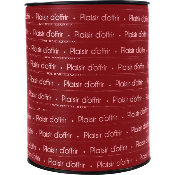 Clairefontaine Bolduc sur bobine Plaisir doffrir, rouge