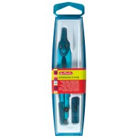 herlitz Boîte de compas 2 pièces, assorti