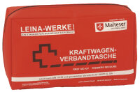 LEINA KFZ-Verbandtasche Compact, Inhalt DIN 13164, rot
