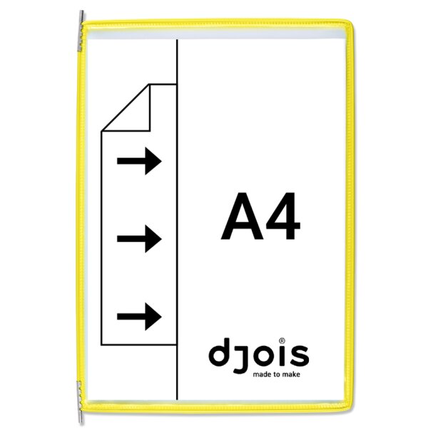 djois by tarifold Drehzapfentafel, DIN A4, grün