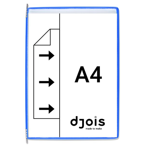 djois by tarifold Drehzapfentafel, DIN A4, grün