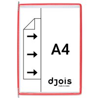 djois by tarifold Poche à pivot, A4, coloris assortis