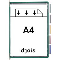 djois by tarifold Drehzapfentafel, DIN A5, weiss