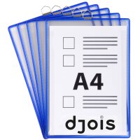 djois by tarifold Porte copie, A4 portrait, bleu