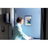 djois by tarifold Magnet-Sichttafel, DIN A4, schwarz