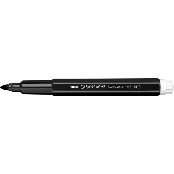 CARAN DACHE Fasermalstift Fancolor Maxi 195.009 schwarz