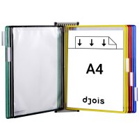 djois by tarifold Wandsichttafelsystem Metall, DIN A4