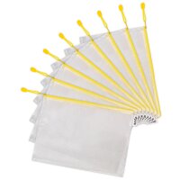 djois by tarifold Pochette à zip ZIPPER, A4, PVC, jaune