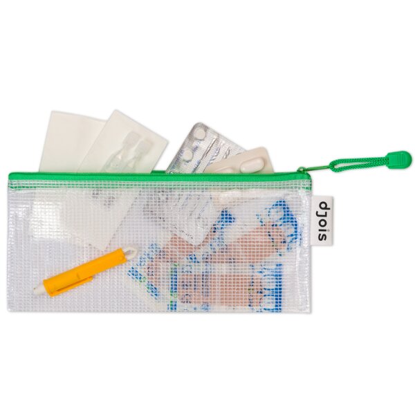 djois by tarifold Pochette à zip ZIPPER, format chéquier