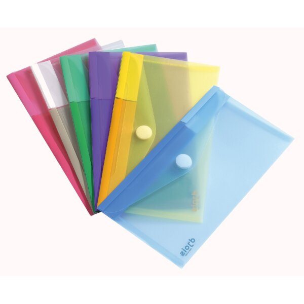 djois by tarifold Pochette à documents, A5, PP, assorti
