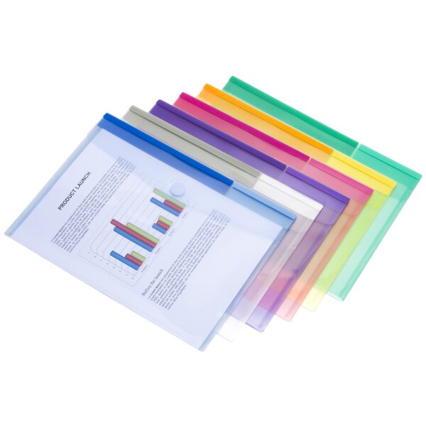 djois by tarifold Dokumententasche, 250 x 135 mm, sortiert