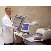 djois by tarifold Tischsäule, lichtgrau, inkl....