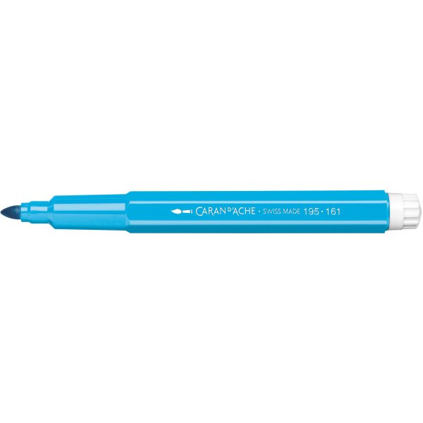 CARAN DACHE Fasermalstift Fancolor Maxi 195.161 hellblau