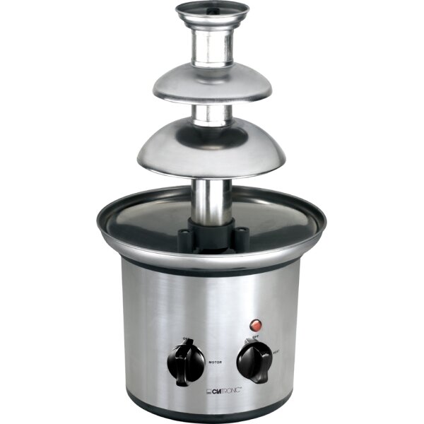 CLATRONIC Fontaine à chocolat SKB 3248, acier inoxydable