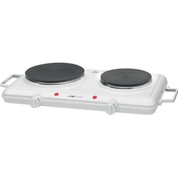 CLATRONIC Doppelkochplatte DKP 3583, weiss