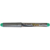 PILOT Stylo plume V-Pen Silver, vert