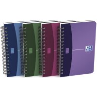 Oxford Office Carnet reliure spirale, 90 x 140 mm,...
