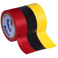 Rubafix Gewebeband, Masse: (B)19 mm x (L)3 m, schwarz