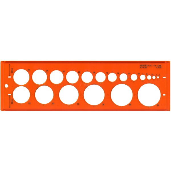 MINERVA Trace cercles pairs-Impairs, No.18