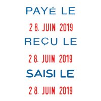 trodat Tampon dateur Printy Dater 4850L SAISI LE (FR)