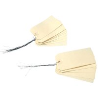 APLI Warenanhänger, 80 x 38 mm, neutral, mit Draht