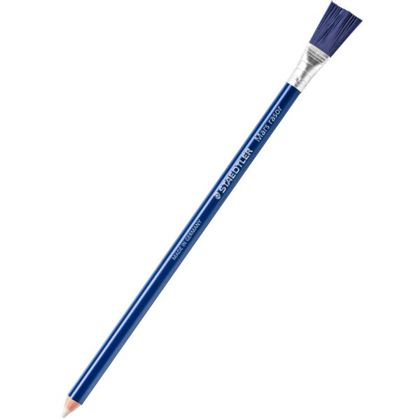 STAEDTLER Radierstift Mars rasor, blau, mit Bürstchen