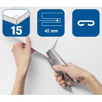 Rapid Pince agrafeuse Supreme S51, capacité:15 feuilles,noir