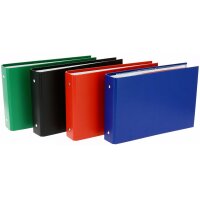 ELBA Classeur à anneaux, A6 paysage, assorti