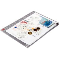 Esselte Reissverschlusstasche, PVC, genarbt, 0,20 mm