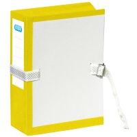 Oxford Archivmappe mit Metallschnalle, dehnbar, gelb